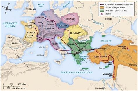 1095 yılında başlayan Haçlı Seferleri ve Anadolu'daki Türk Beylikleri Üzerindeki Etkileri